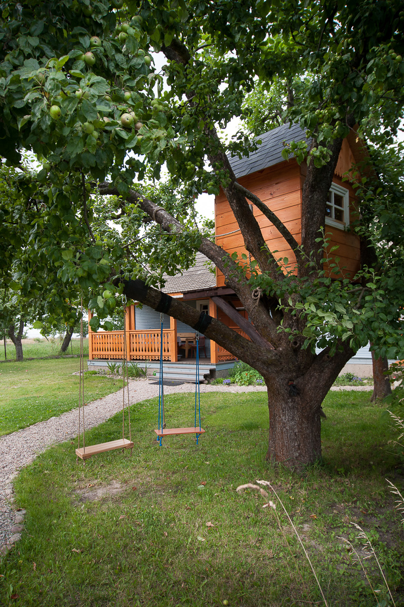 Agroturystyka Hajnówka Białowieża - domek na drzewie przy Etno Kwaterze Korolowa Chata